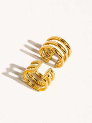 Lena Non-Tarnish Ear Cuff Single