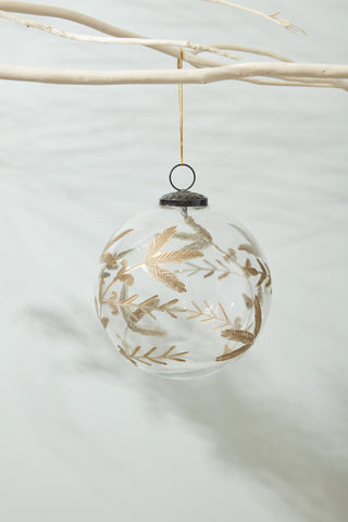 Golden Vines Botanical Ornament