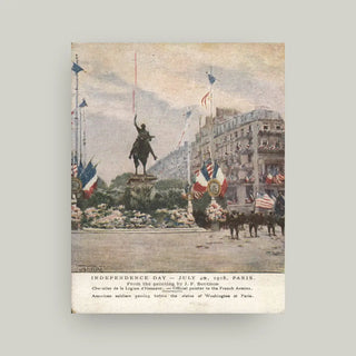 Paris Independence Art Board Print