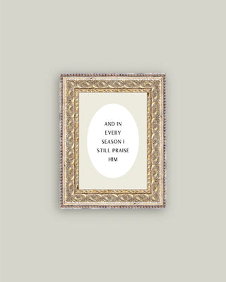 In Every Season Framed Wall Art