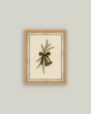 Bell With Pines Framed Wall Art