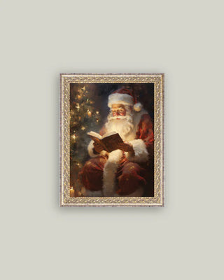 Classic Santa Framed Wall Art