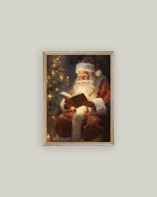 Classic Santa Framed Wall Art