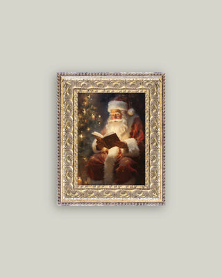Classic Santa Framed Wall Art