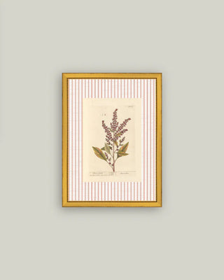 Flower Gentle on Stripes Wall Art