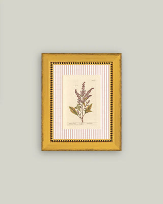 Flower Gentle on Stripes Wall Art
