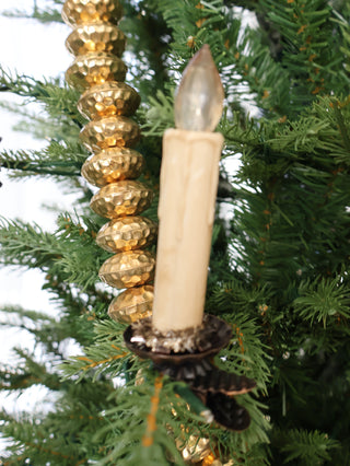 Clip On Antique LED Candle Set