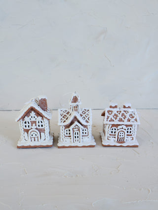 Sugar Shack LED Gingerbread House Ornament