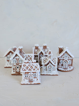 Sugar Shack LED Gingerbread House Ornament