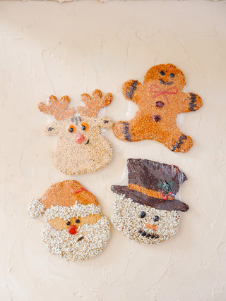 Christmas Cookie Bird Feeder Ornament