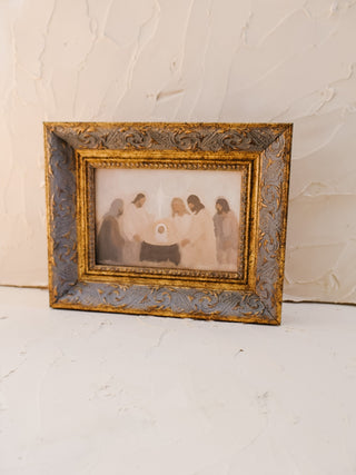 Neutral Nativity Framed Wall Art