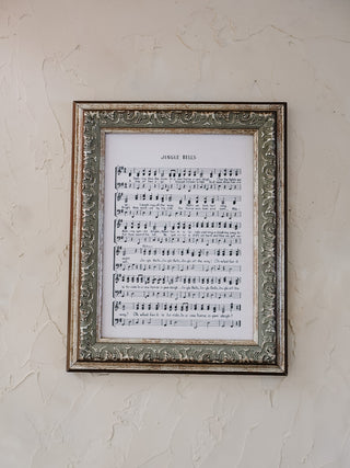 Jingle Bells Framed Wall Art