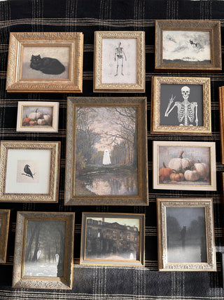 Black Cat Framed Wall Art