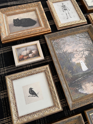 Black Cat Framed Wall Art