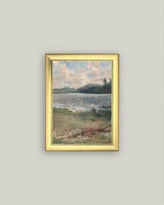 Lakeside Landscape Wall Art