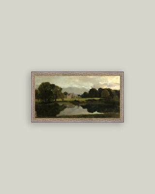 Malvern Hall in Warwickshire Framed Wall Art