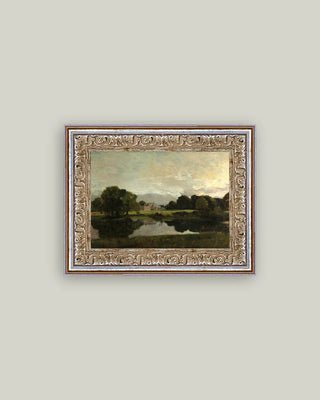 Malvern Hall in Warwickshire Framed Wall Art