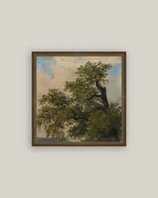 Painted Trees Framed Wall Art