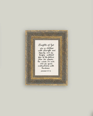 Proverbs 31 Framed Wall Art