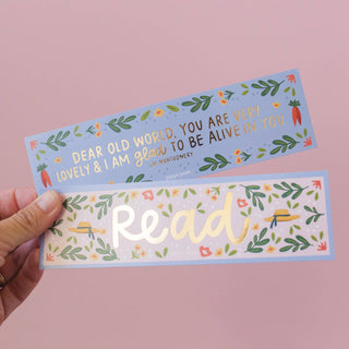 Anne of Green Gables Gold Foil Bookmark Set