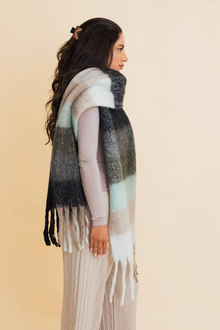 Cozy Breeze Oversized Fringe Scarf (more colors)