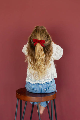 Red Quincy Bow 2-Pack