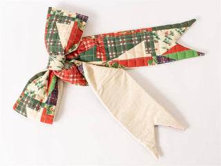 Christmas Patchwork Bow