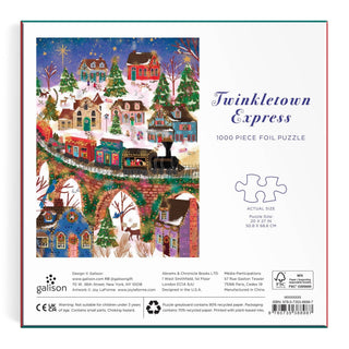 Twinkletown Express 1000 Piece Foil Puzzle
