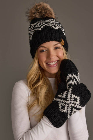 Colorado Patterned Mittens