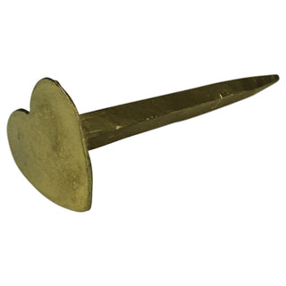 Brass Heart Nail