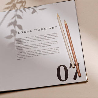 Spiral Bound Florals By Hand: How to Draw Modern Floral Projects