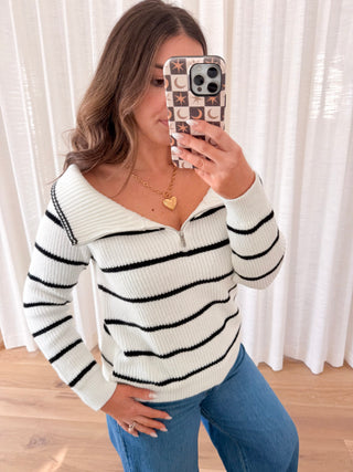 Lizzie Striped Sweater