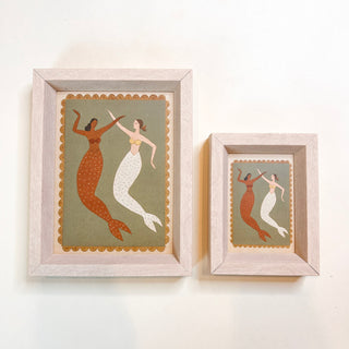 Mermaid Muse Framed Wall Art