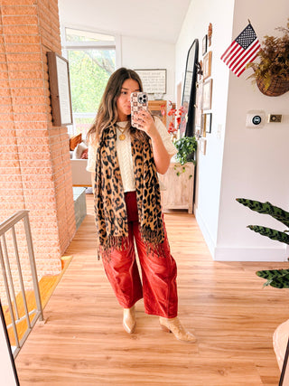 Cammie Cordurory Pants - Brick