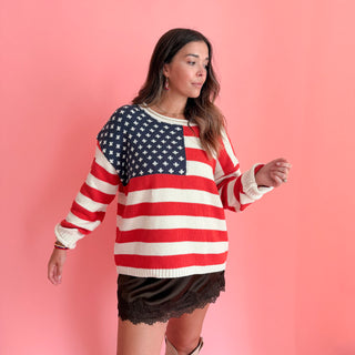 Americana Flag Sweater