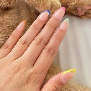 Sprinkles Press-On Nails | Short Almond
