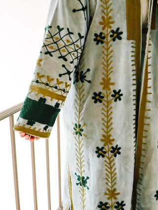 Verity Embroidered Trench Coat