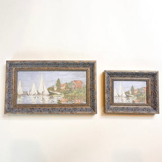 Regatta at Argenteuil Framed Wall Art