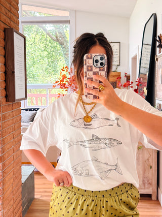 Fish Trio Graphic Tee