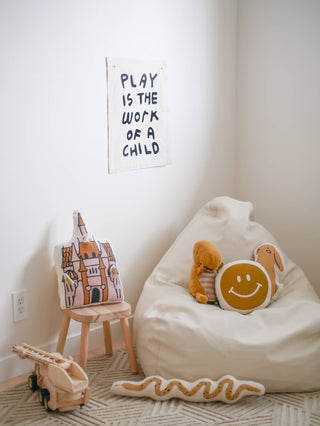 Play Is The Work Of A Child Wall Banner