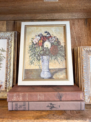 Bouquet Of Flowers Framed Wall Art