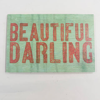 Beautiful Darling Art Tile