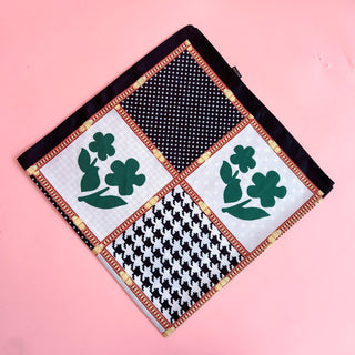 Lucky Reversible Silk Scarf