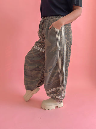Camo Patchwork Jogger - Best Seller!