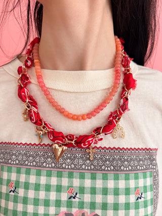 Western Charm Bandana Necklace