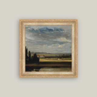 Country Mansion Framed Wall Art