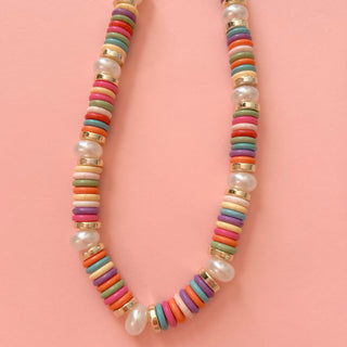 Color Theory Beaded Necklace