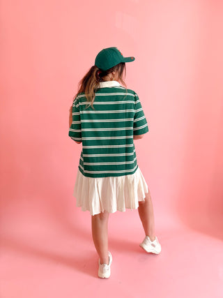Polo Tee Mini Dress