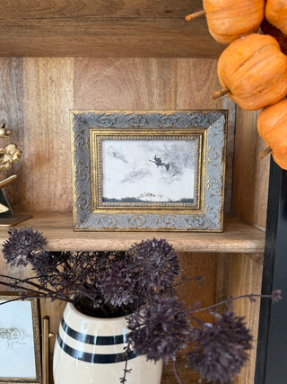 Witch Flying Framed Wall Art