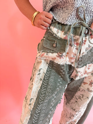 POL The Cosmos Jogger Pants - Sage